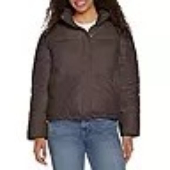 Express $128 Women Puffer Coat Lg NWT - Picture 1 of 6